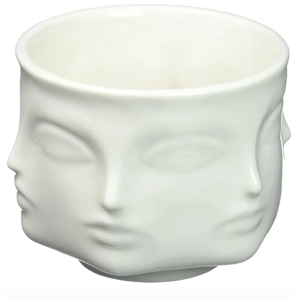 Jonathan Adler Dora Maar porcelain Condiment planter Bowl, White